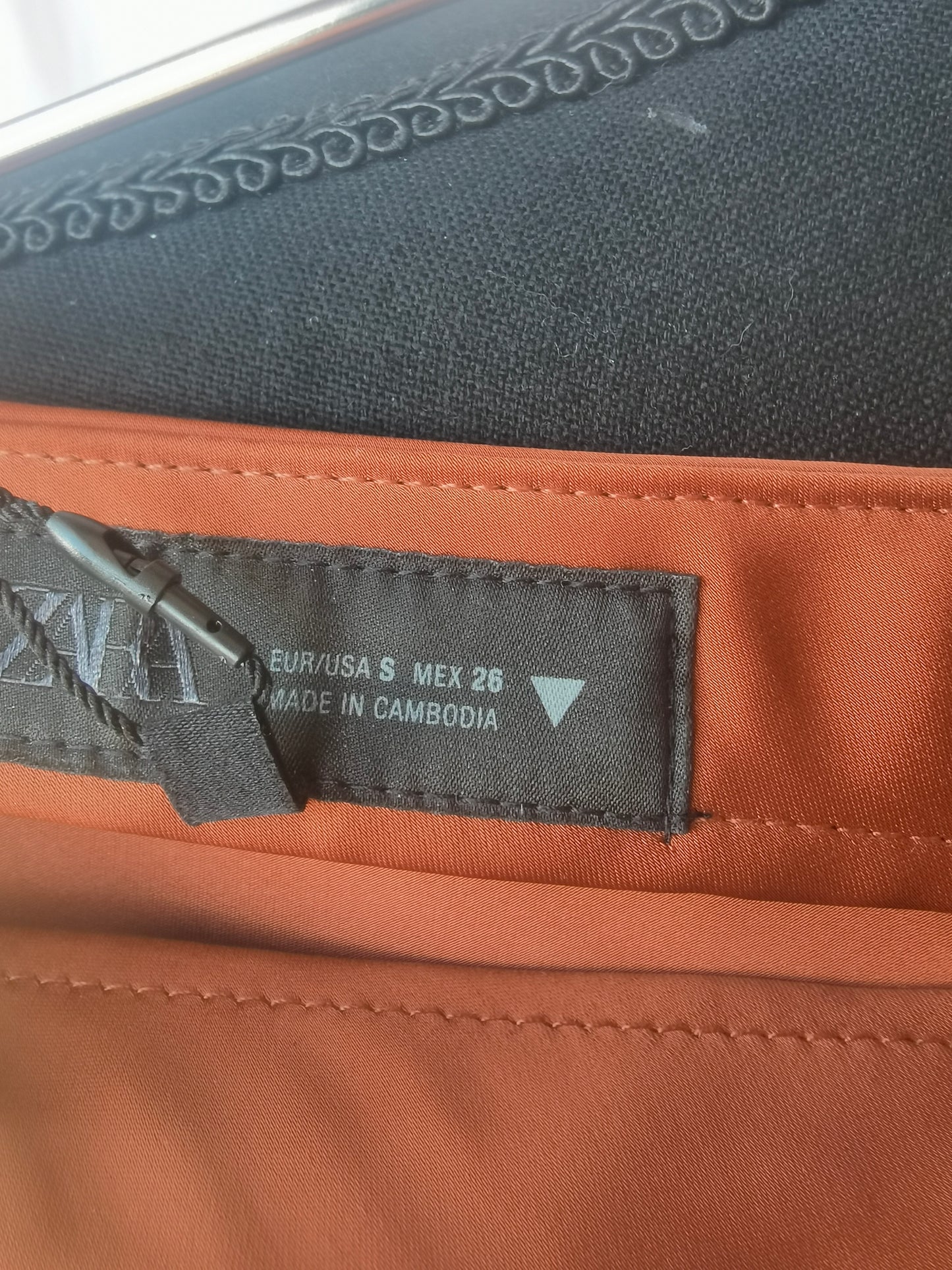 Women's Skirt Orange Size S