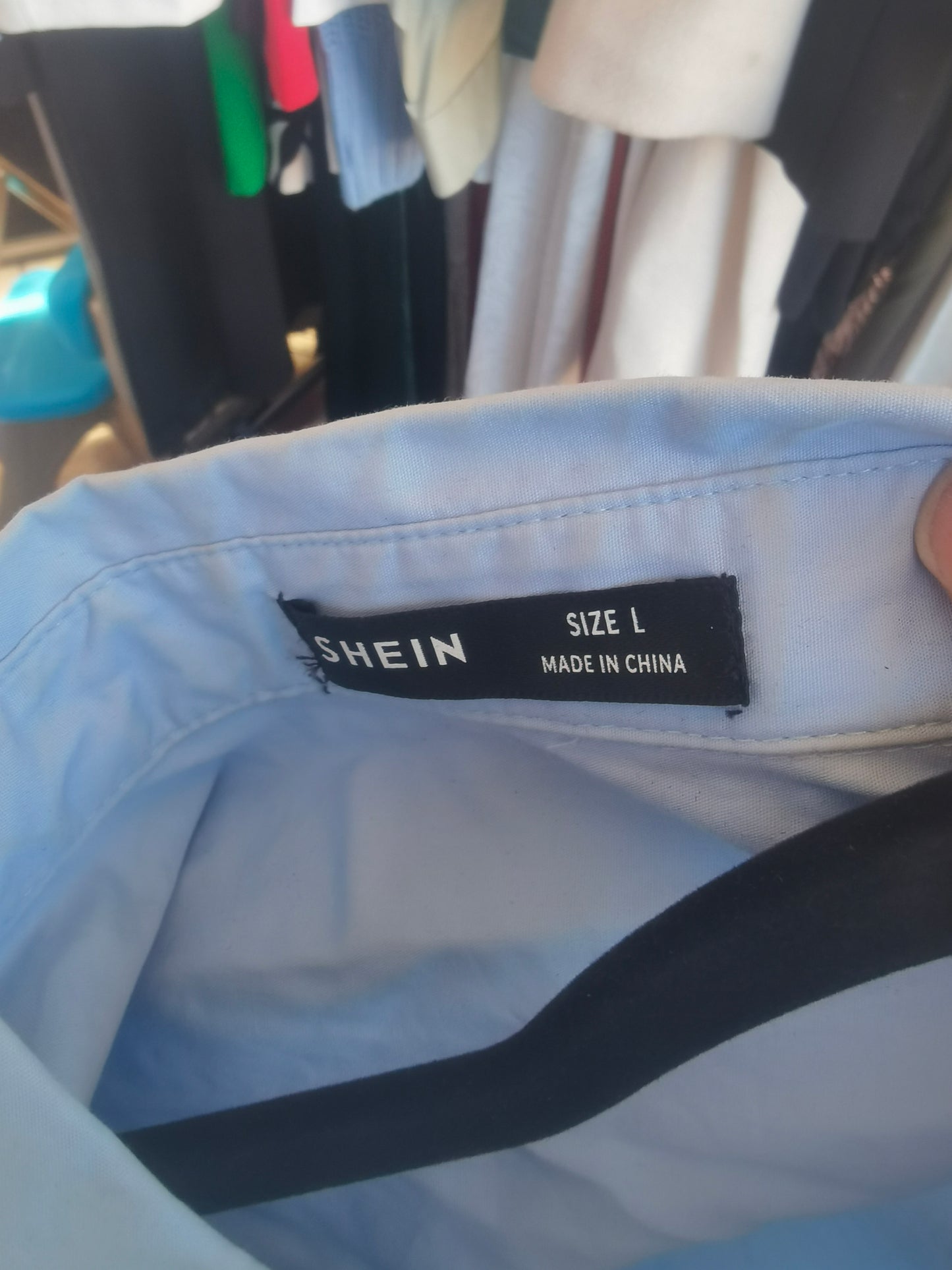 Mens Dress Shirts Long Sleeve, Mens Button Up Shirts Long Sleeve, Solid Business Mens Button Down Shirt size L