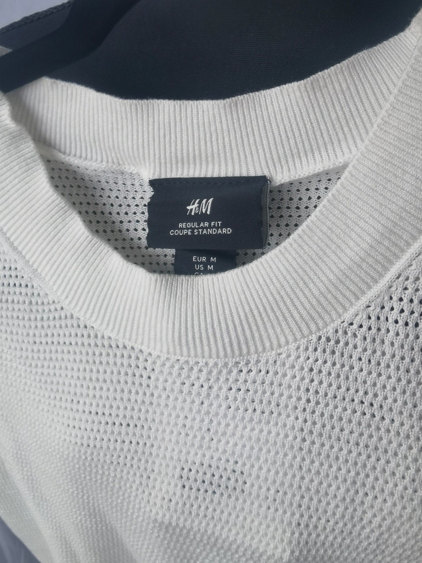 Camiseta en punto gofrado Slim Fit