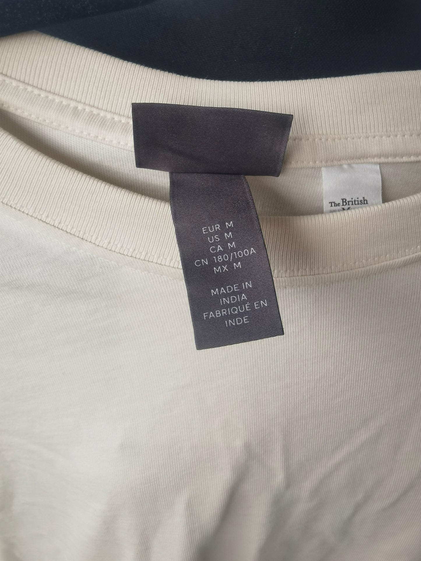 Japanese Solid Color T-Shirt Size M