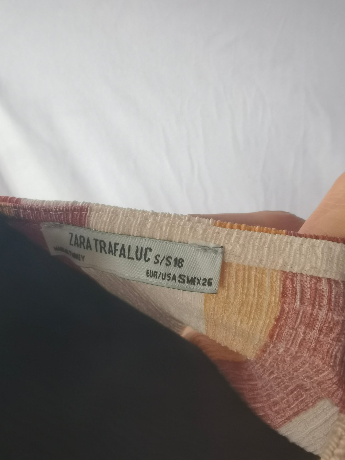 Zara Trafaluc Women's striped Boxy Top , size S