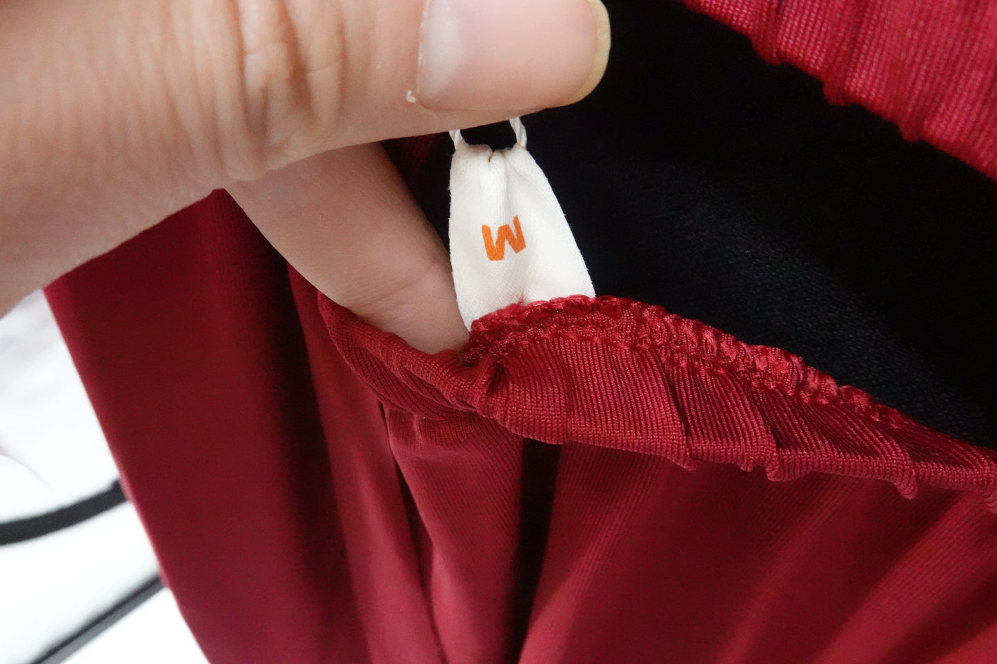 Elegant Red Floor-Length Dress for Women – Size M