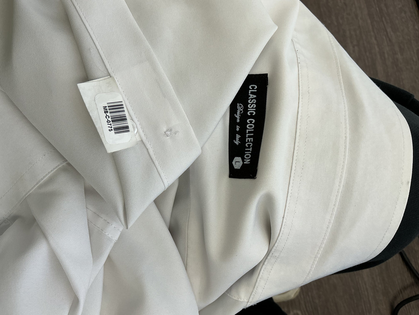 White Button-up Shirt Size L