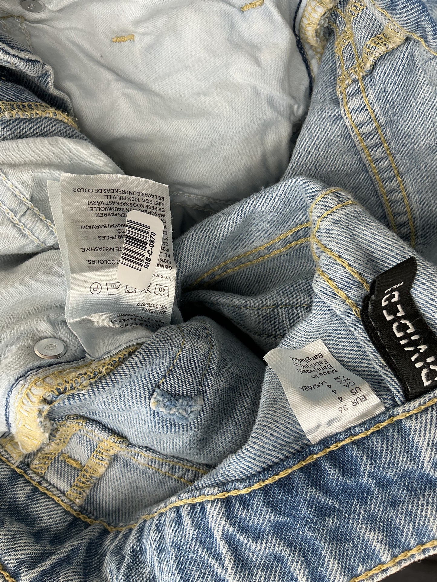 Light Blue Jeans Size 4