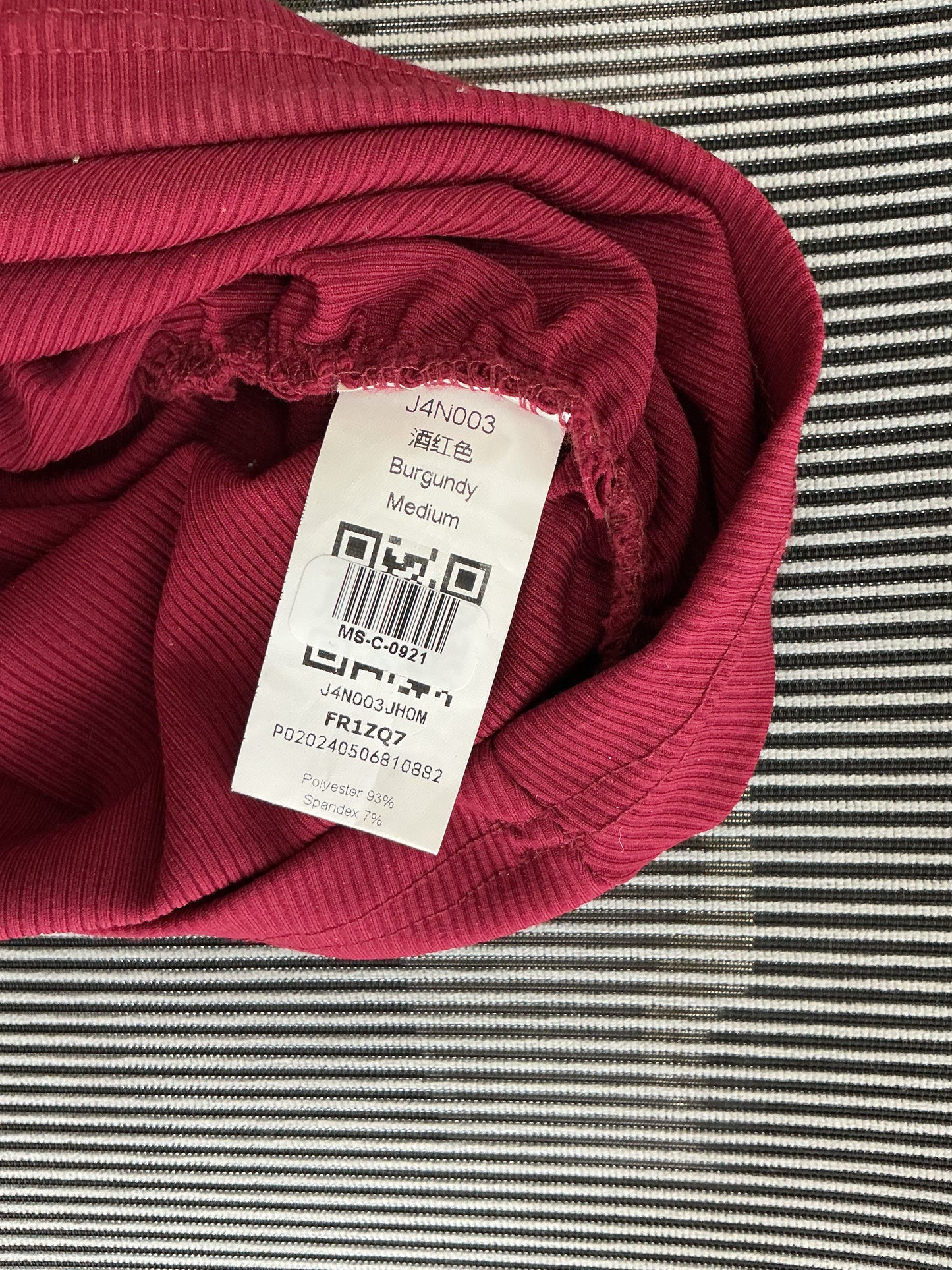 Red Long Sleeve Dress Size No