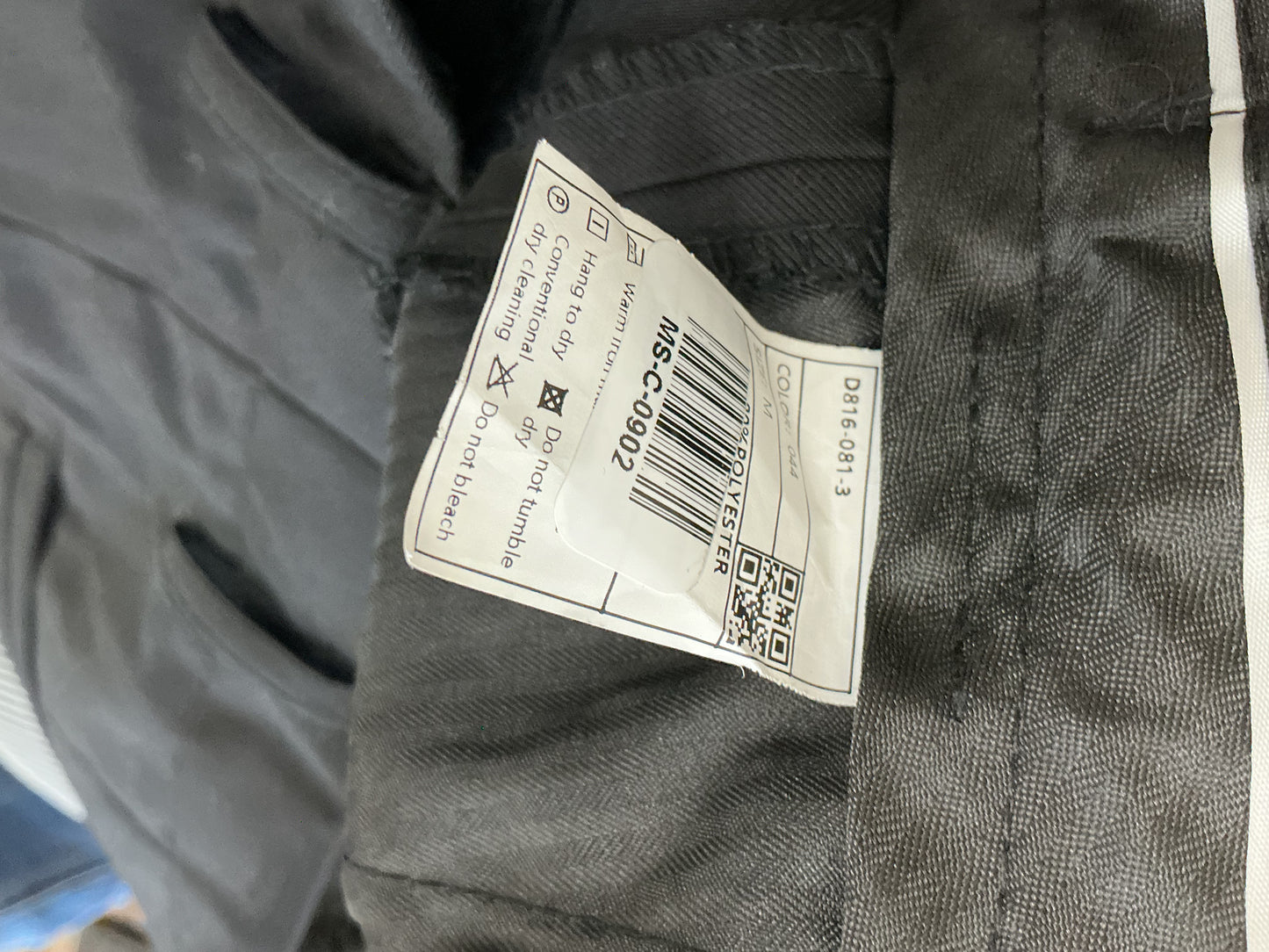 Black Suit Pants Size M