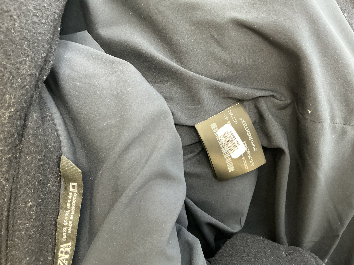 ZARA Dark Blue Jacket Size XL