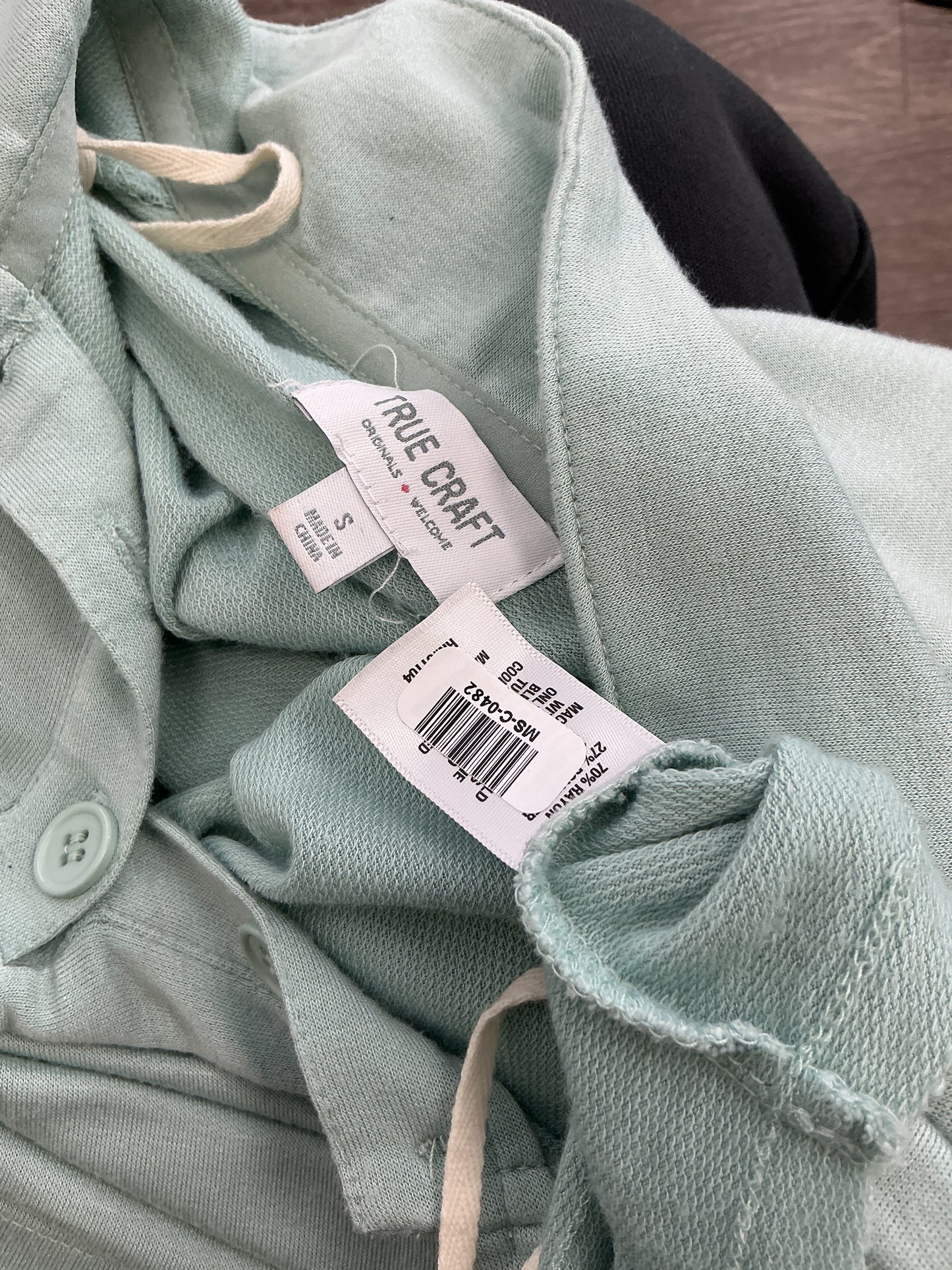 TRUE CRAFT Light Green Shirt Size S