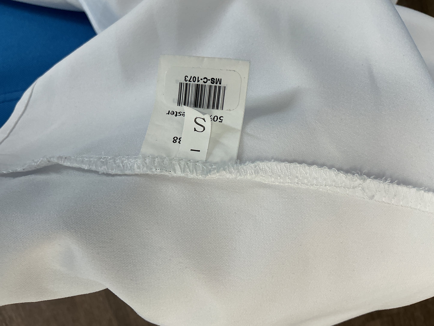 White Suit Shirt Size S