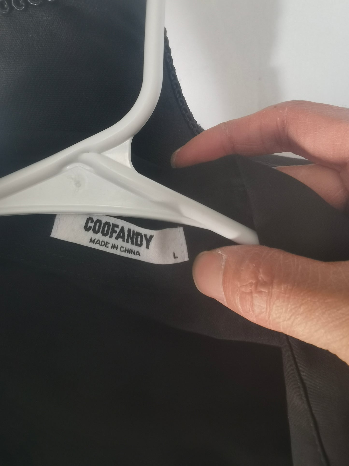 COOFANDY Mens Casual Button Down Shirts Long Sleeve Untucked Shirts for Men Stretch Dress Shirt size L