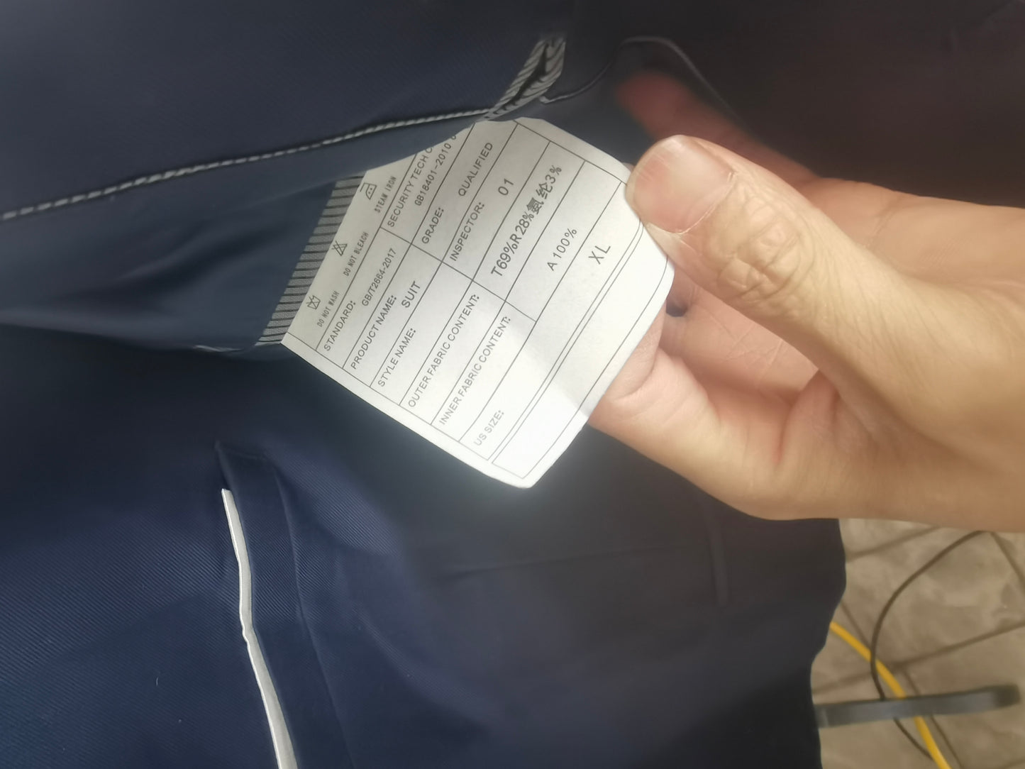 Mens Slim Fit Blazer Jacket Two-Button Notched Lapel Casual Suit Jacket size XL