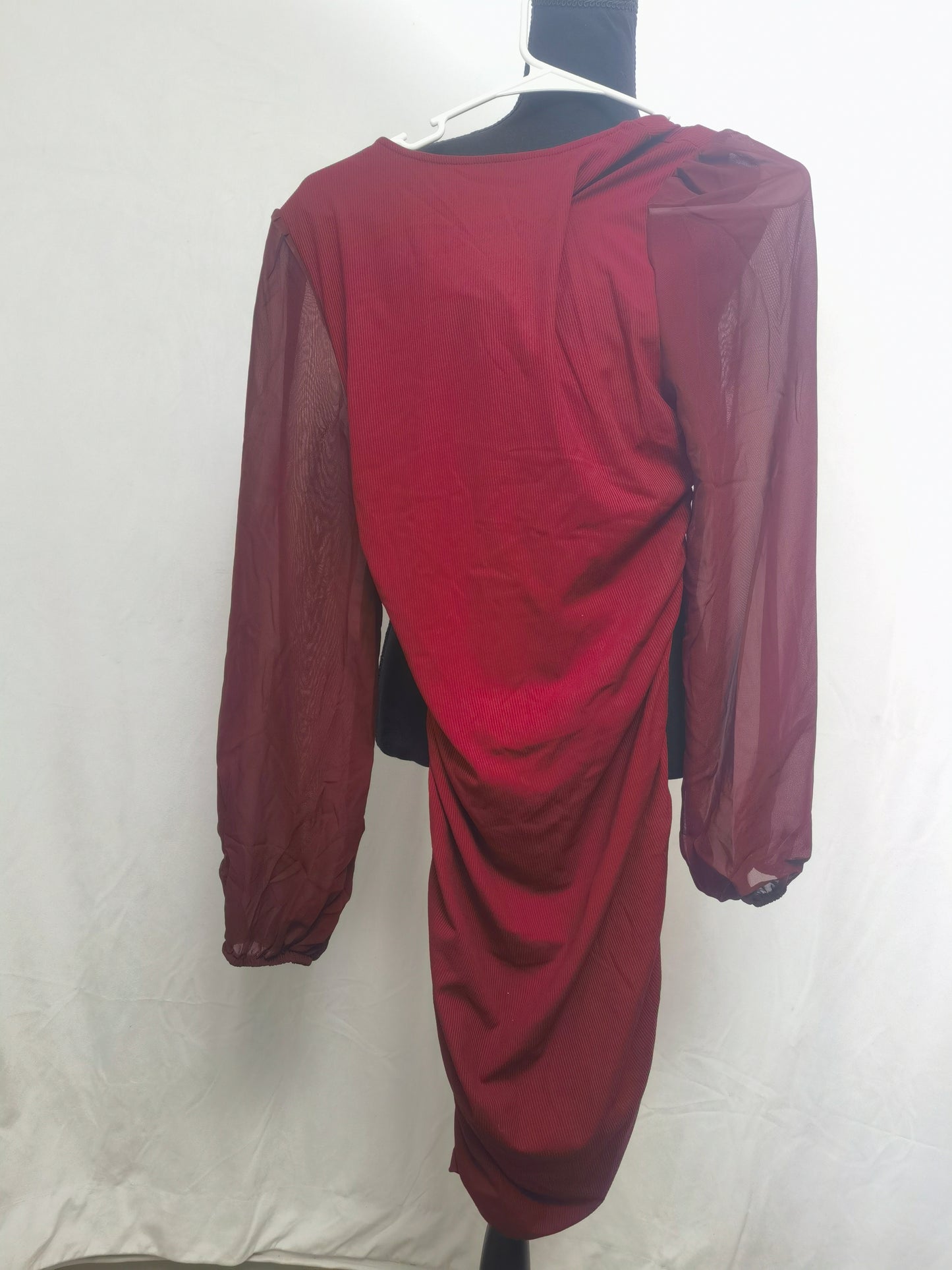 Evening Dresses for Women Elegant Long Sleeve Turtleneck Cocktail Dresses Plus Size Slim Dress Lace Patchwork Maxi Dress size no