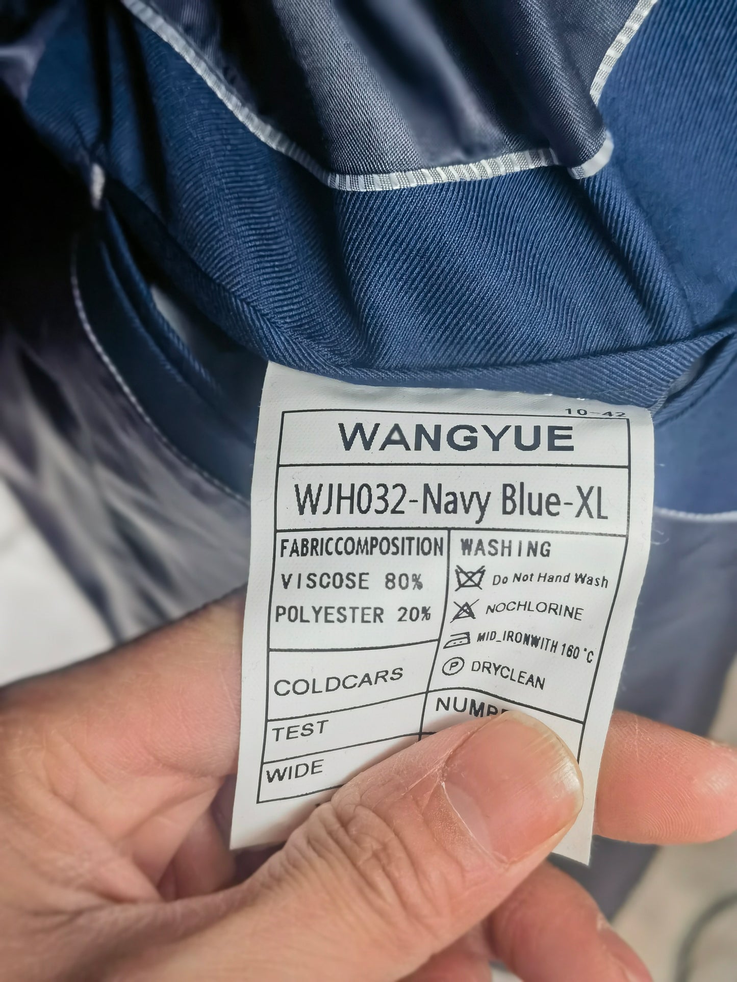 Wangyue Mens Double Breasted Blazer Casual Jacket for Men Slim Fit Sports Coat for Men Business Wedding Dinner Size XL