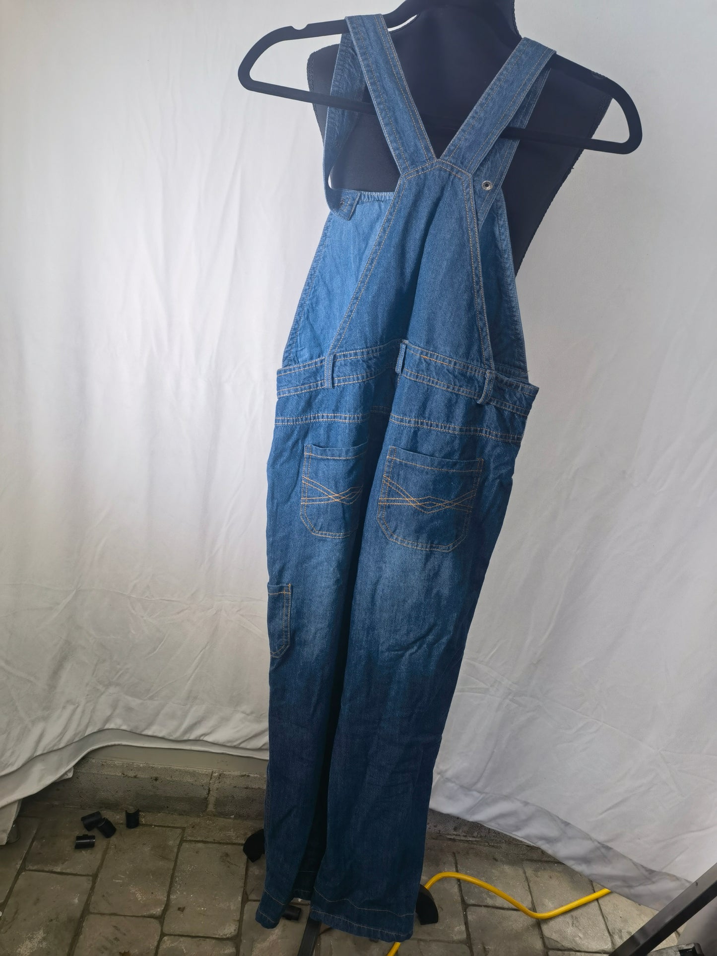 Kids Plus Size Denim Bib Overall Size 10