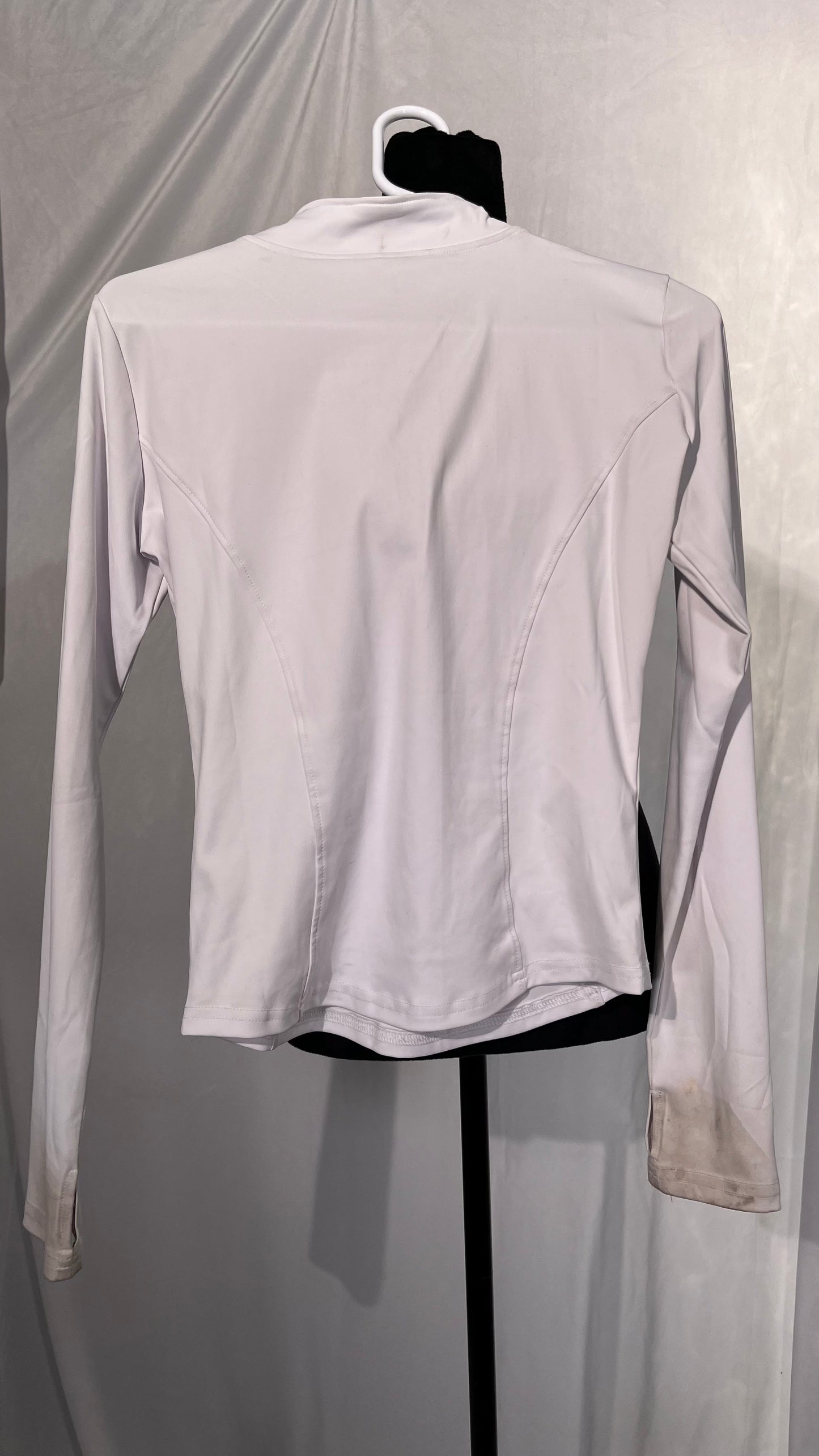 COOrun Women's Running Jackets Slim Fit Workout Jacket Zip Up Athletic Track Tennis Jacket with Thumb Holes Size No