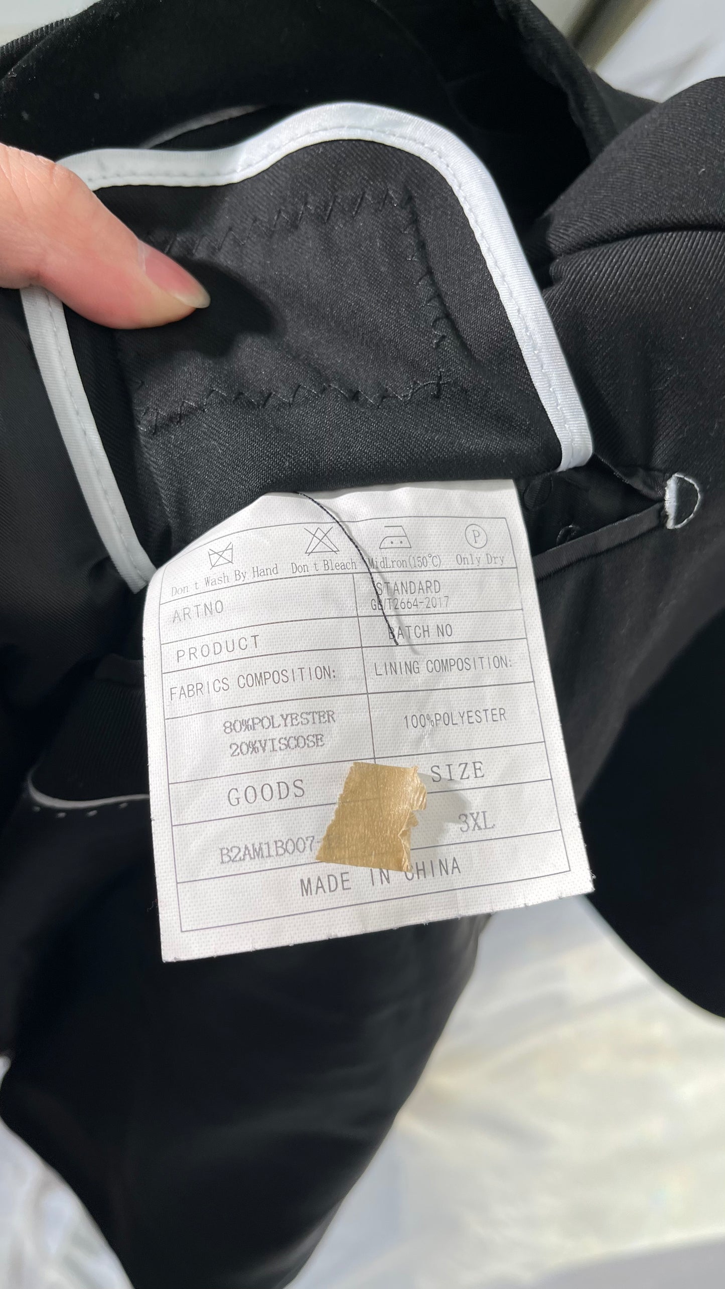 Beninos Mens Blazer Jacket Slim Fit Casual One Button Sport Coats Size 3XL