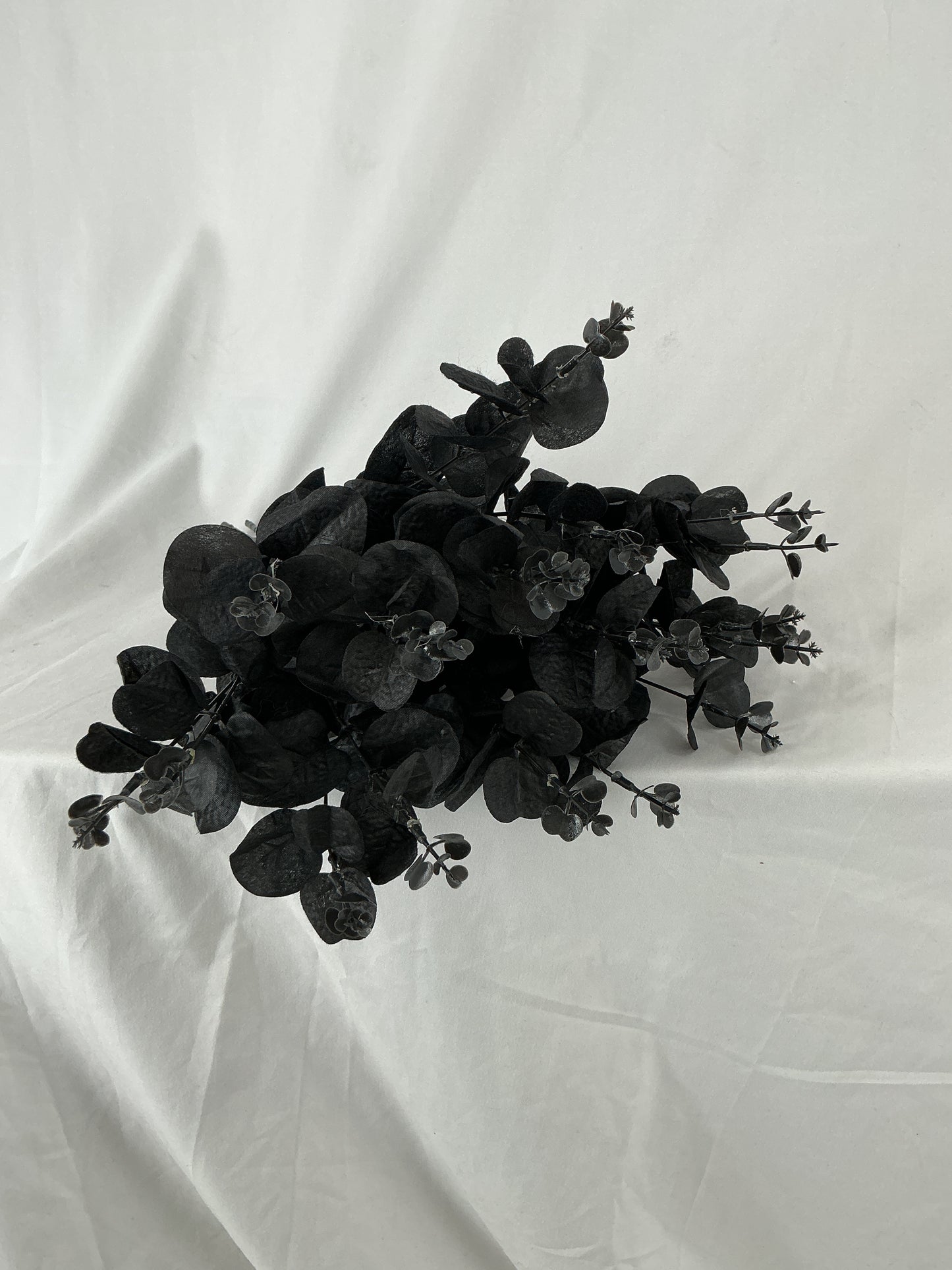 Black Artificial Eucalyptus Spray