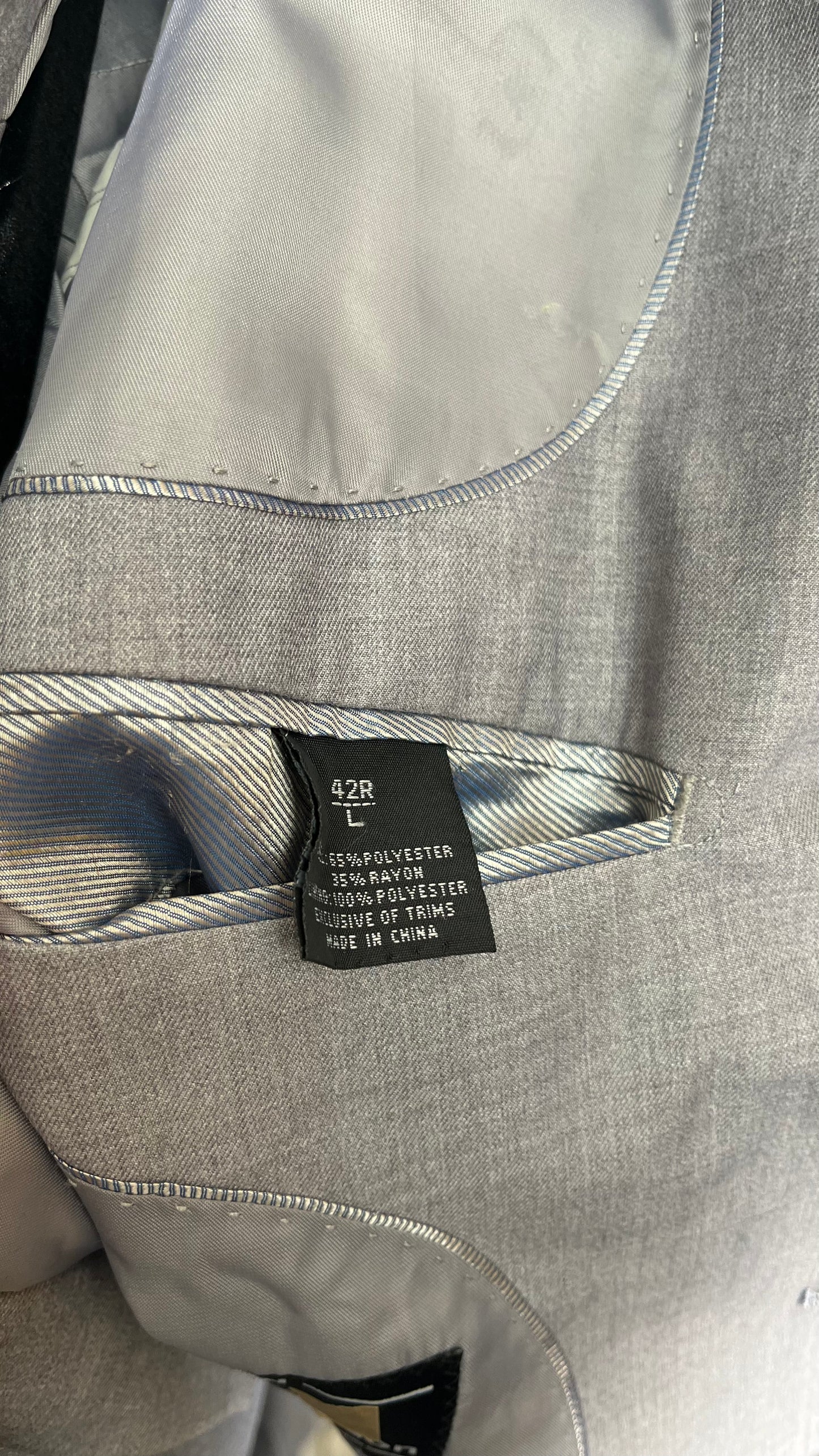 Mens Suit Jacket Slim Fit Blazer for Men Business Suit One Button Suit Blazer Lightweight Casual Sport Coats Size L