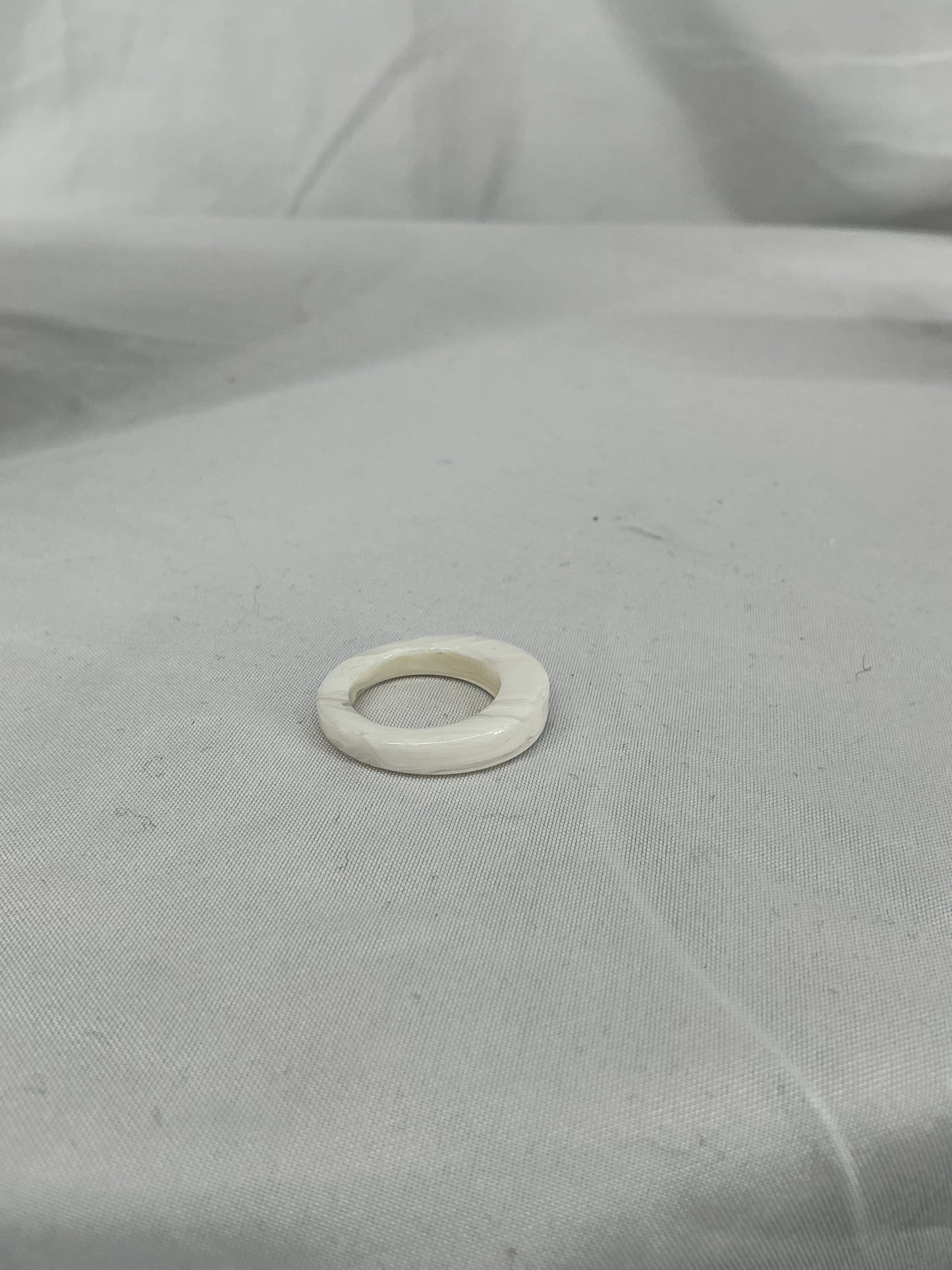 Marble Swirl Statement Ring
