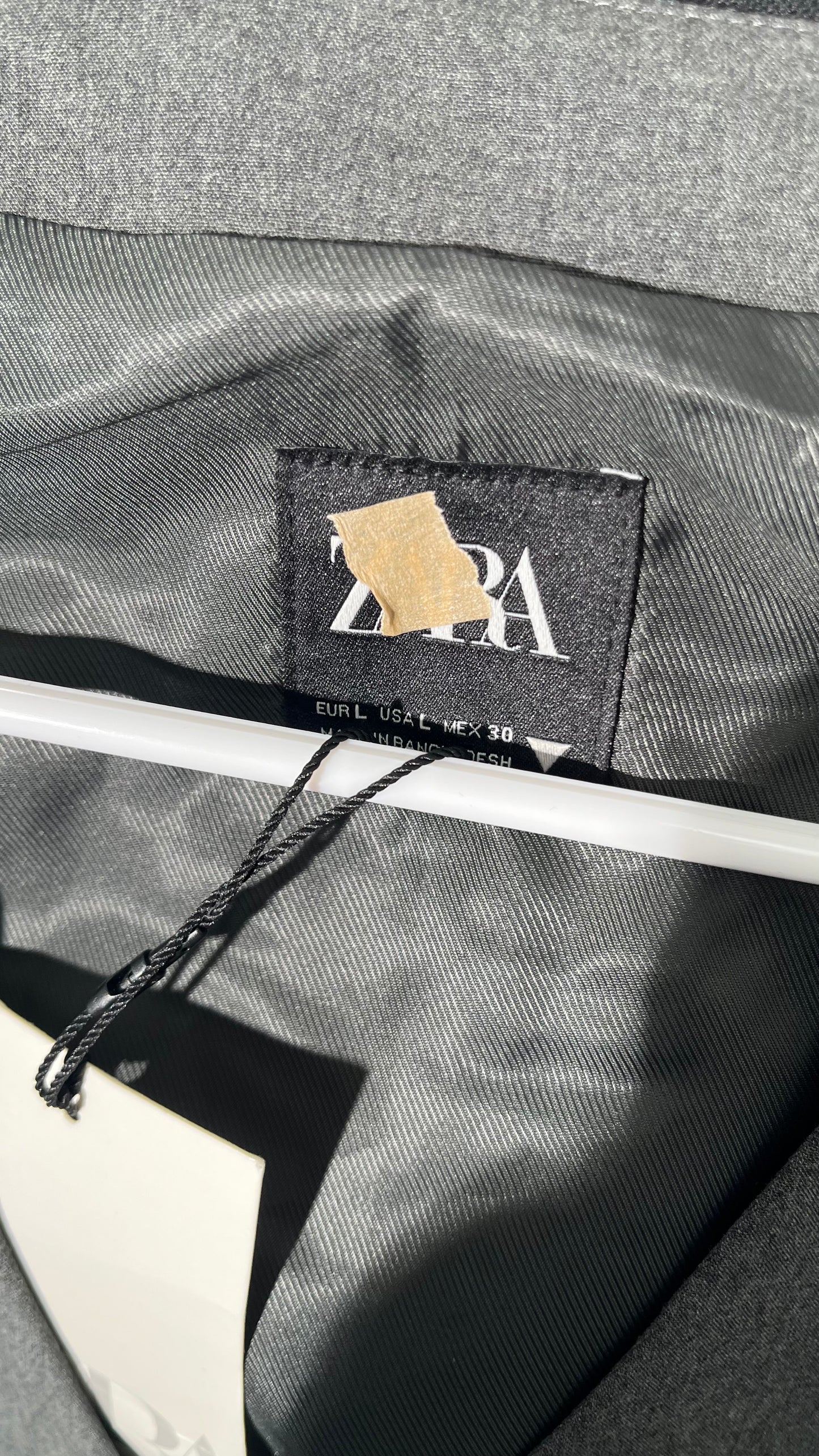 Short Grey Vest Size No