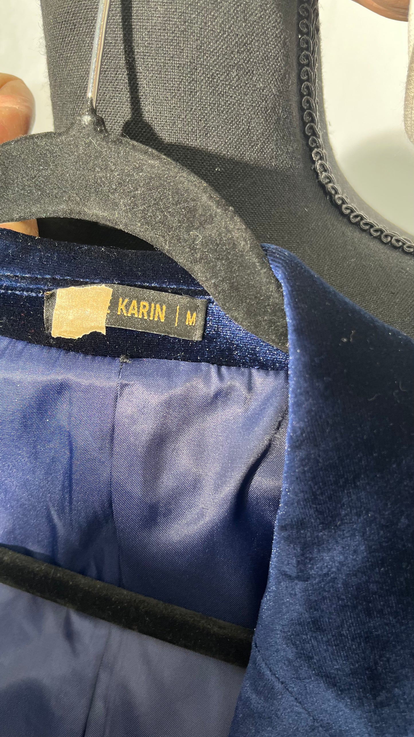 Meleg ölelés Blazers Vintage Sparkly Sequins Blazer Open Front Glitter Jacket Casual Double Breasted Outfit Size M