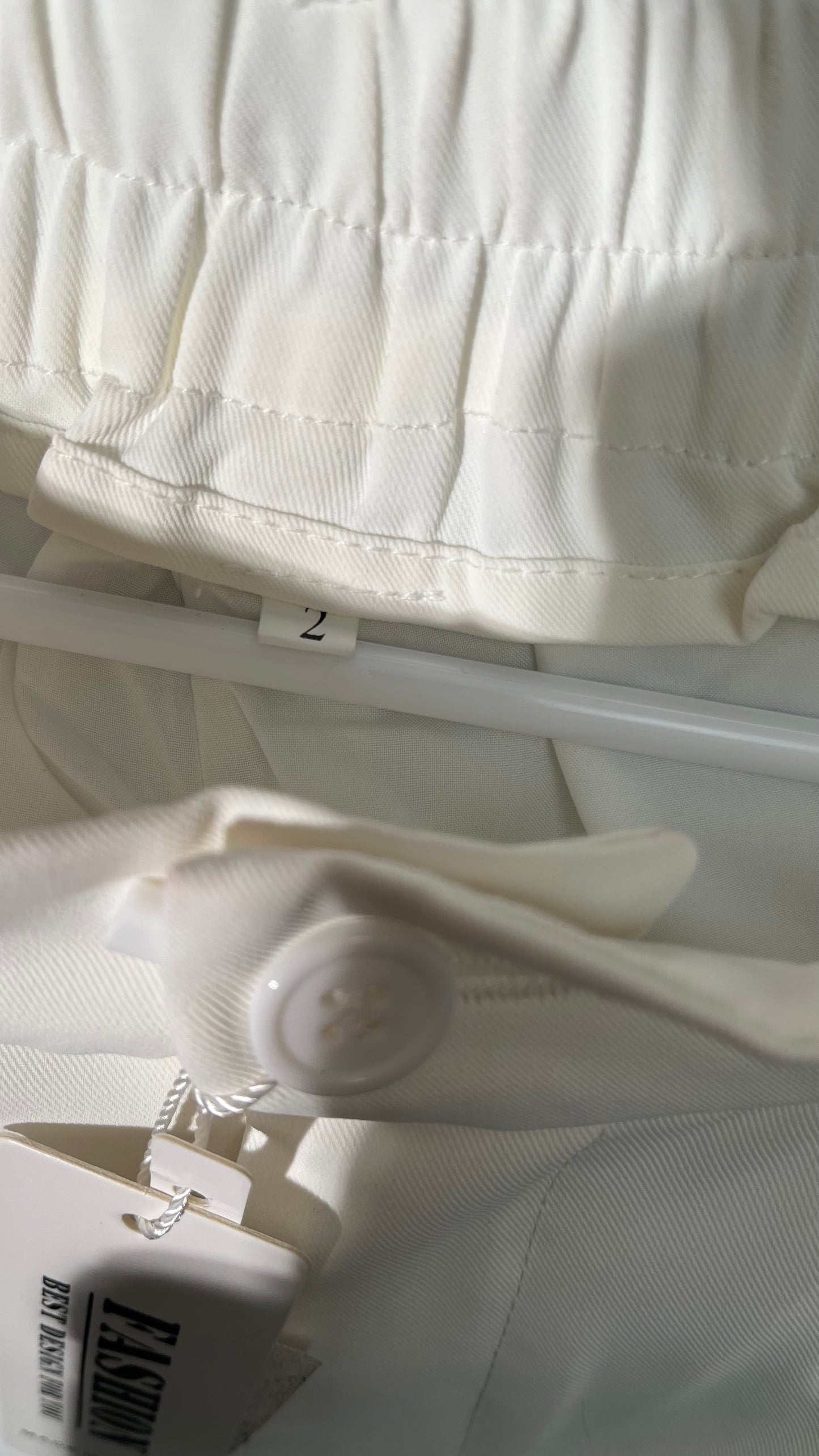 Men's Solid Wide Leg Suit Pants Casual Fashion Baggy Trousers size L