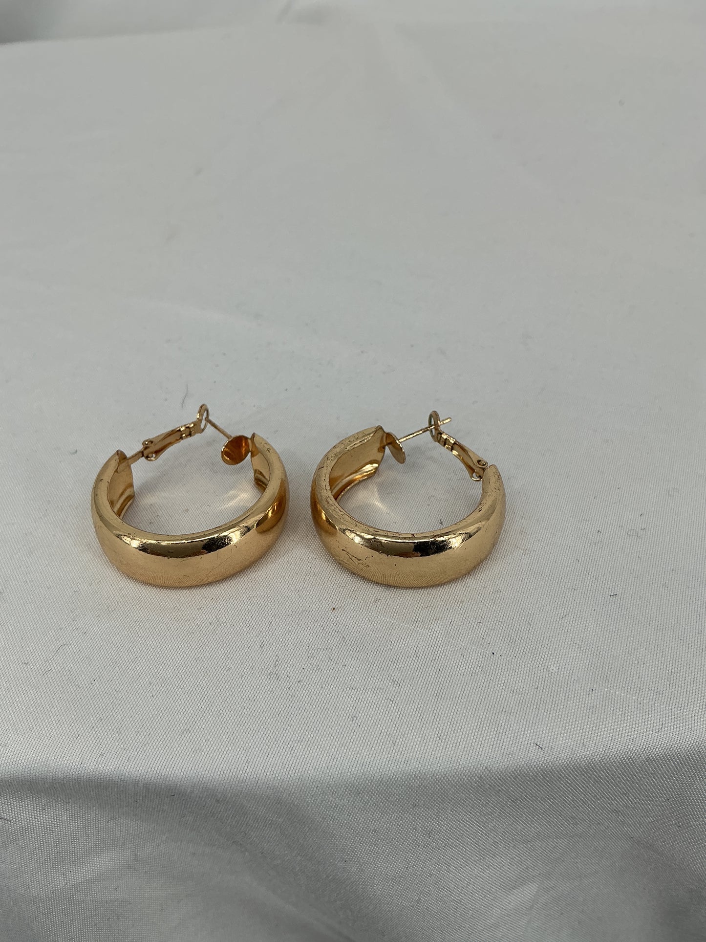 Classic Gilded Dome Earrings