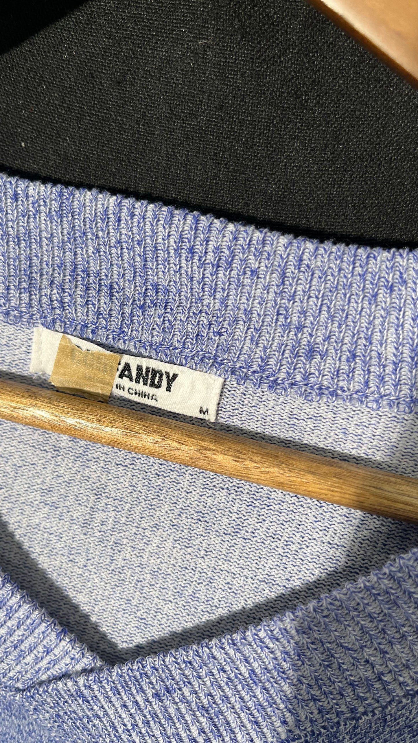 CALLMO men sweater, Men's Pullover Sweater Comfortable V-Neck Solid Color Knit Long Sleeve Fall size M