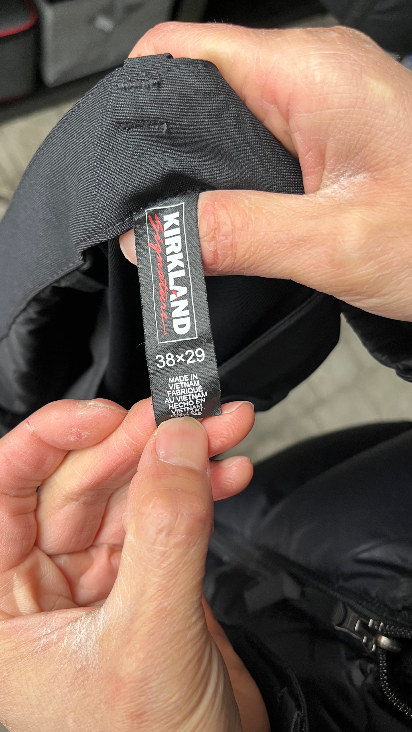 Long Black Trousers Size 38*29