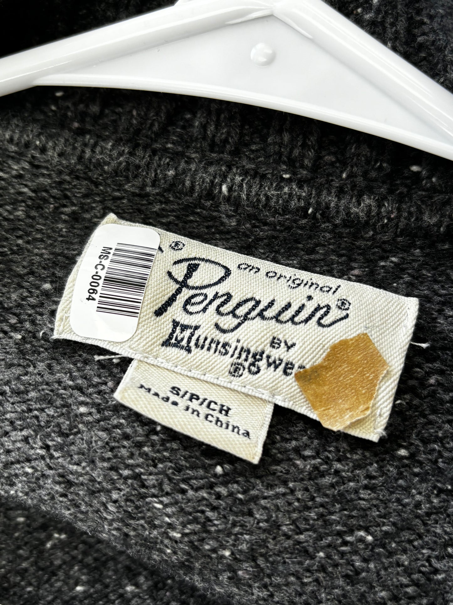 Original Penguin Women’s Gray Knit Cardigan – Size S