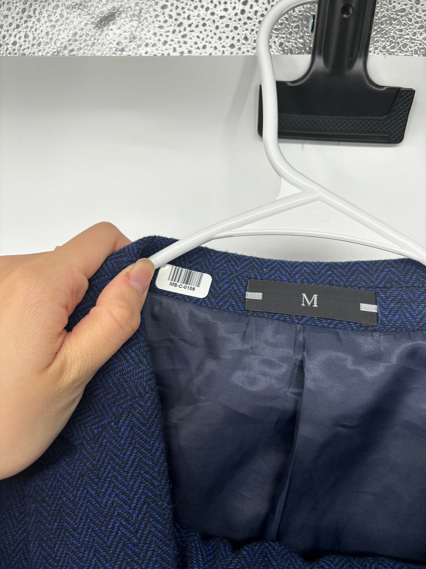 Men’s Navy Blue Blazer And Pants – Size M