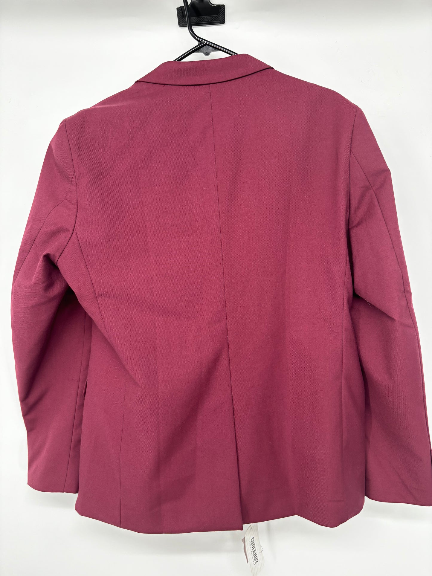 coofandy Men’s Dark Red Blazer – Size M