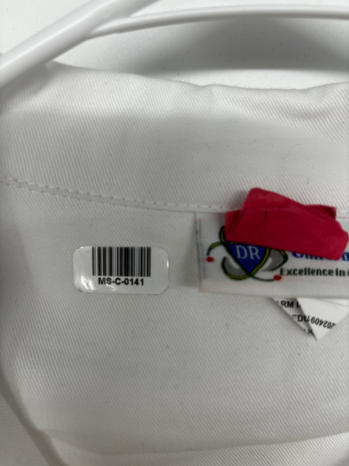 Men’s White Doctor/Nurse Lab Coat size no