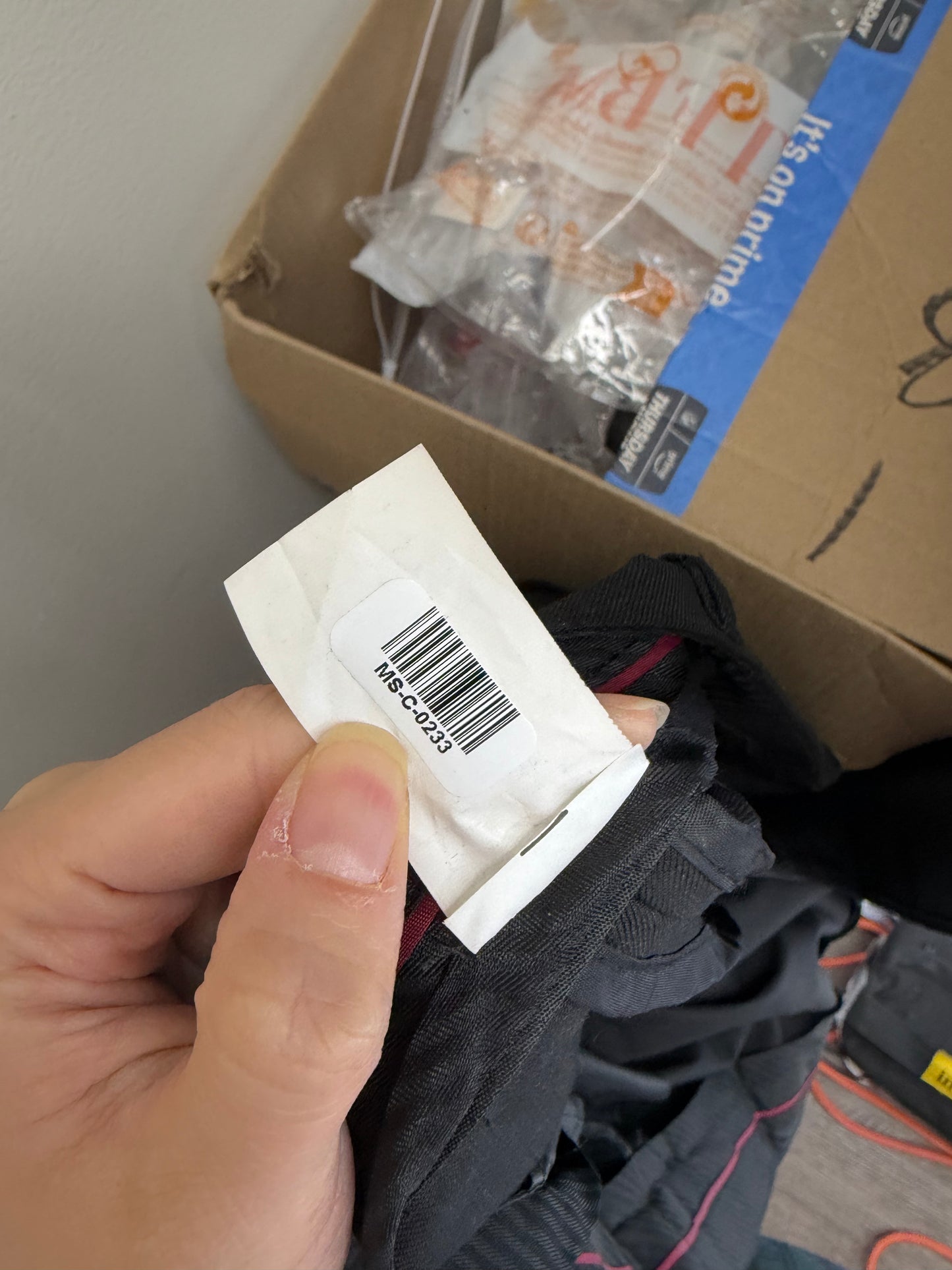 Men’s Black Pants – Size 6XL