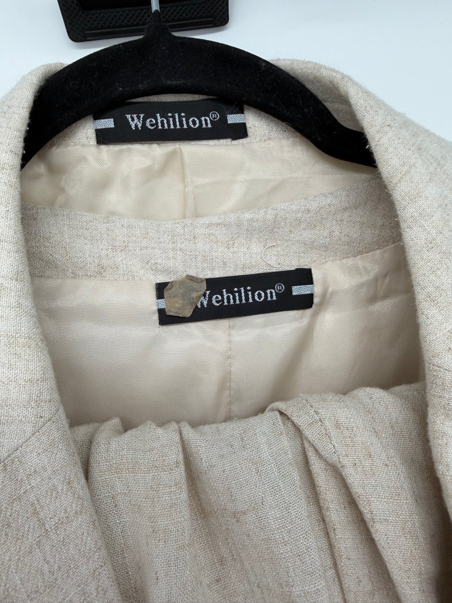 Men’s Khaki Blazer And Pants size L
