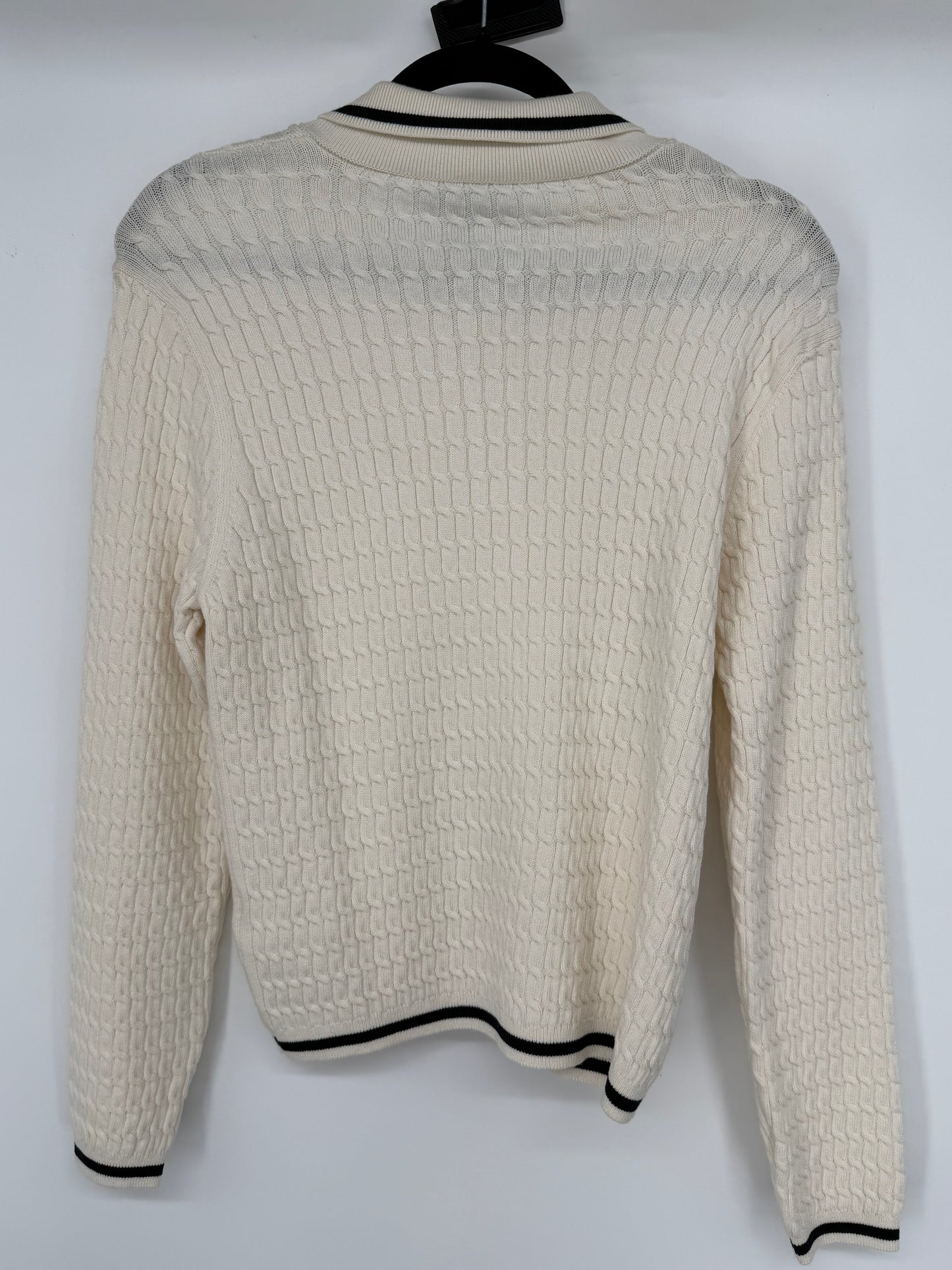 ZARA Women's Off-White Knit Sweater – Size S