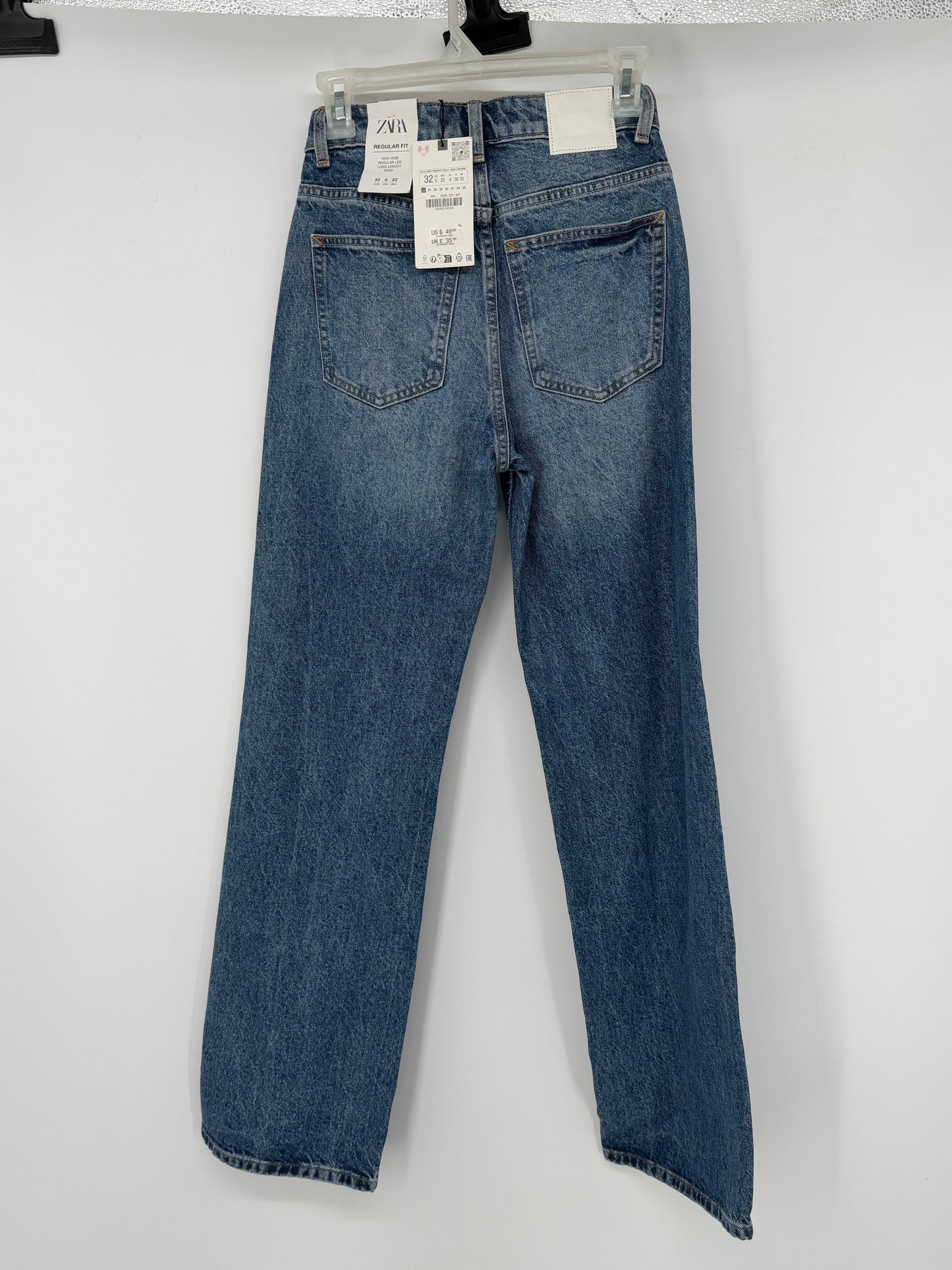 ZARA Women's Blue Jeans – US Size 0