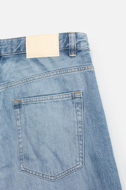 EVALESS Baggy Barrel Jeans for Womens High Waisted Wide Leg Boyfriend Denim Ankle Pants size 32