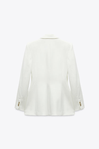 FITTED SHOULDER PAD BLAZER Size S