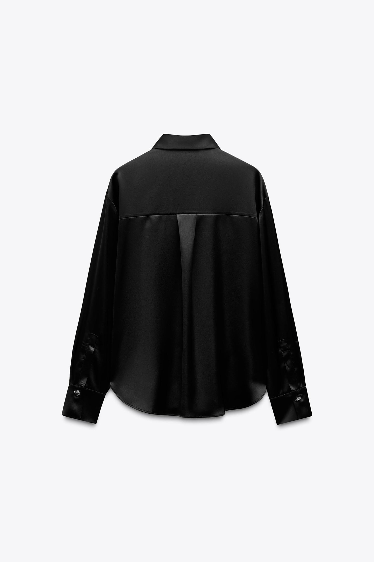 GOLD BUTTON SATIN EFFECT SHIRT Size XL