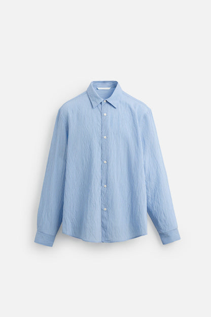 Men's FLOWY blue shirt size M