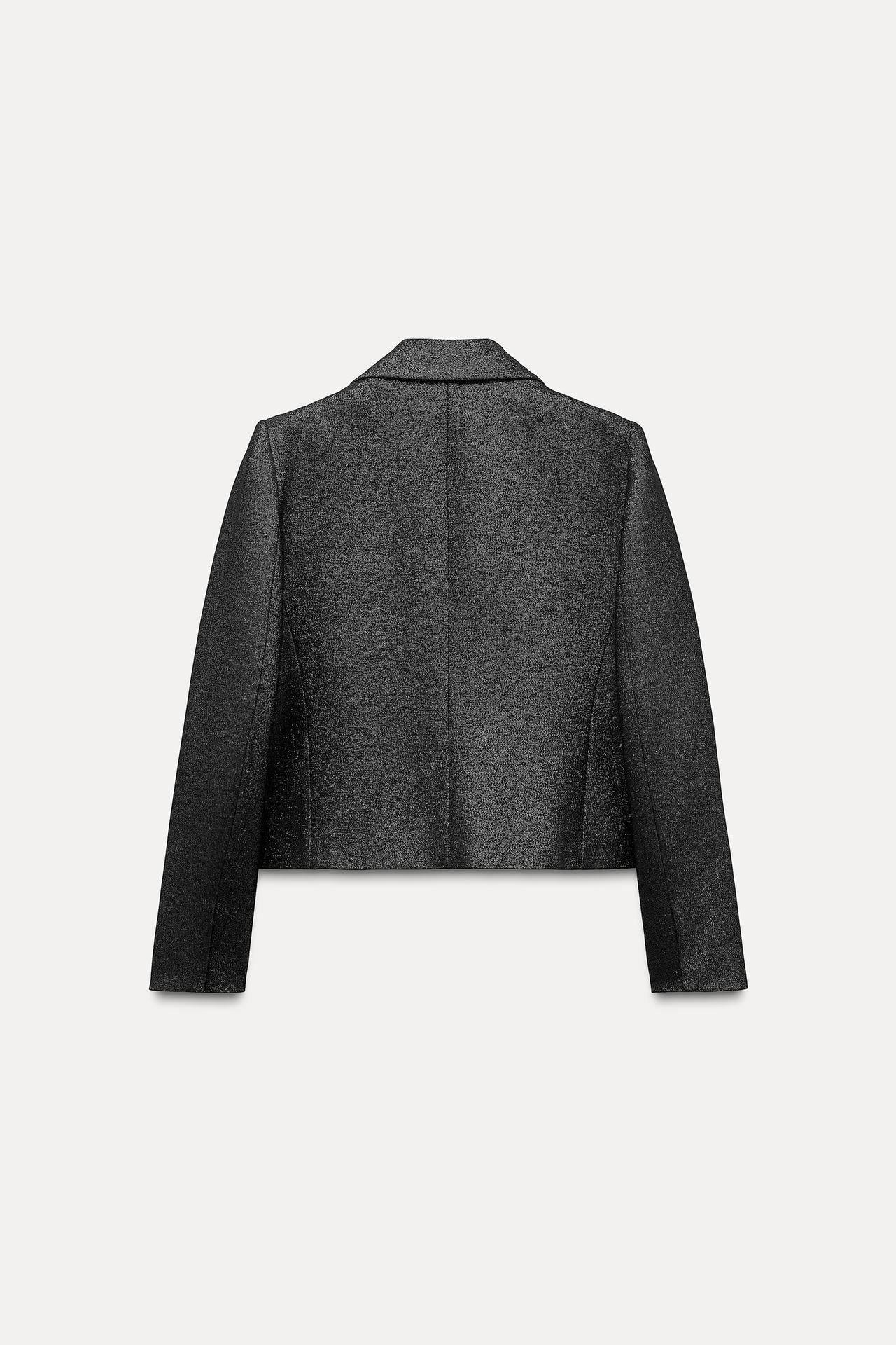 SHORT SPARKLY BLAZER Size S