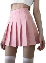 Women's High Cotton Waist Flared Knit Skart Short Stylish Skirt Size S