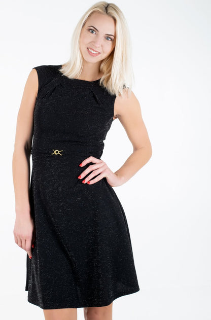 Crew Neck Mini Dress Size No