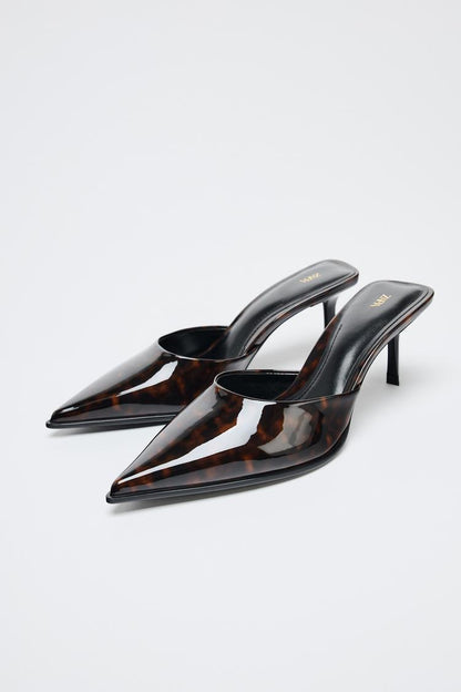 TORTOISESHELL MULE  Size 39