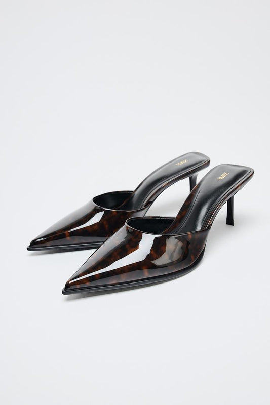 TORTOISESHELL MULE  Size 39