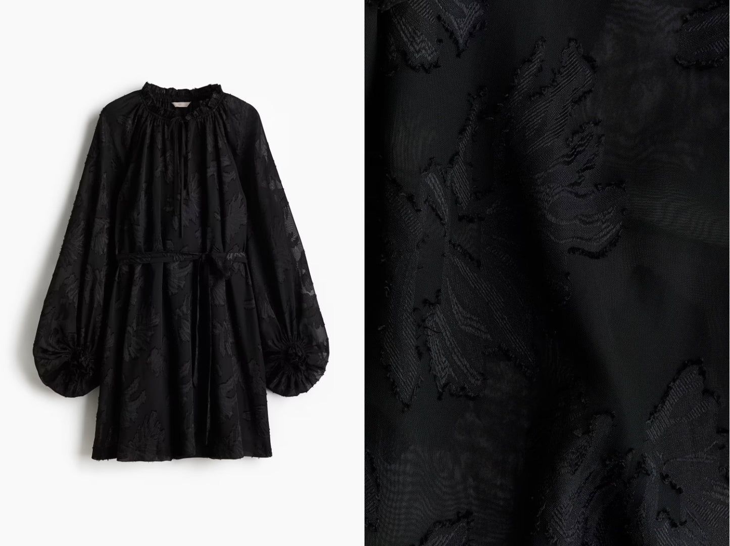 Jacquard-Weave Dress Size M