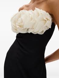 Women's black with rose suspenders Size