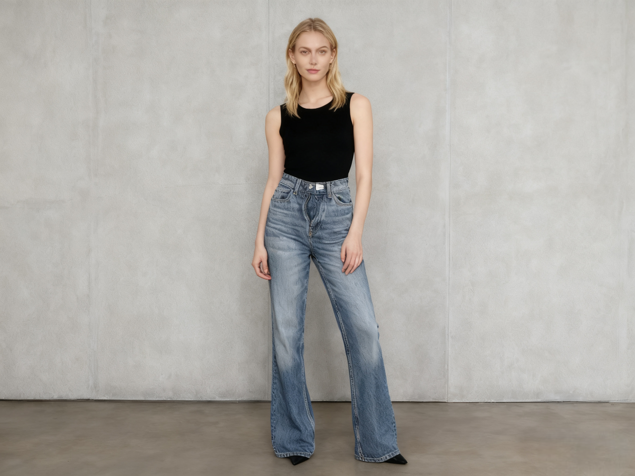 ZARA Women's Blue Jeans – US Size 0