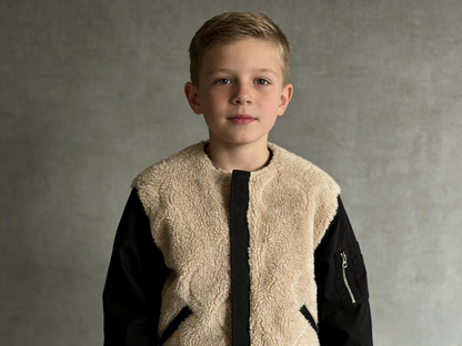 ZARA Kids Brown Faux Fur Jacket – Size 9–10Y / 140 cm